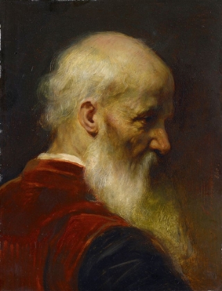 Picture of HEAD OF AN OLD MAN 1886