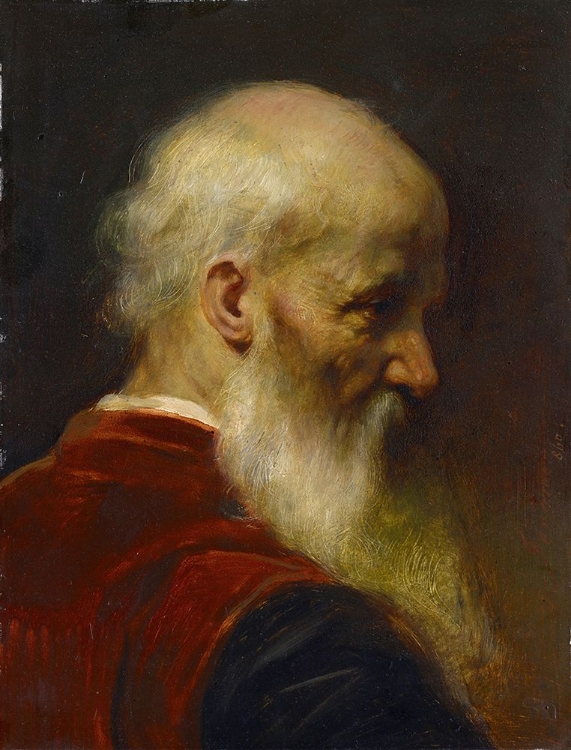 Picture of HEAD OF AN OLD MAN 1886