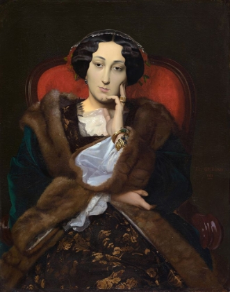 Picture of PORTRAIT OF A WOMAN 1851