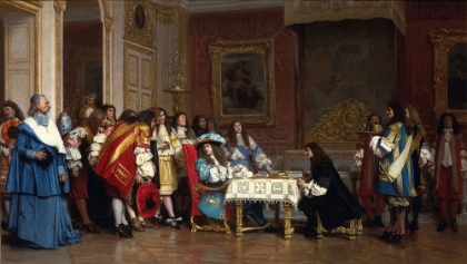Picture of LOUIS XIV AND MOLIERE 1862