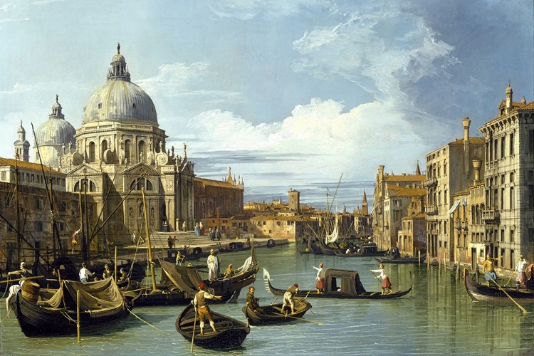 Picture of THE ENTRANCE TO THE GRAND CANAL VENICE