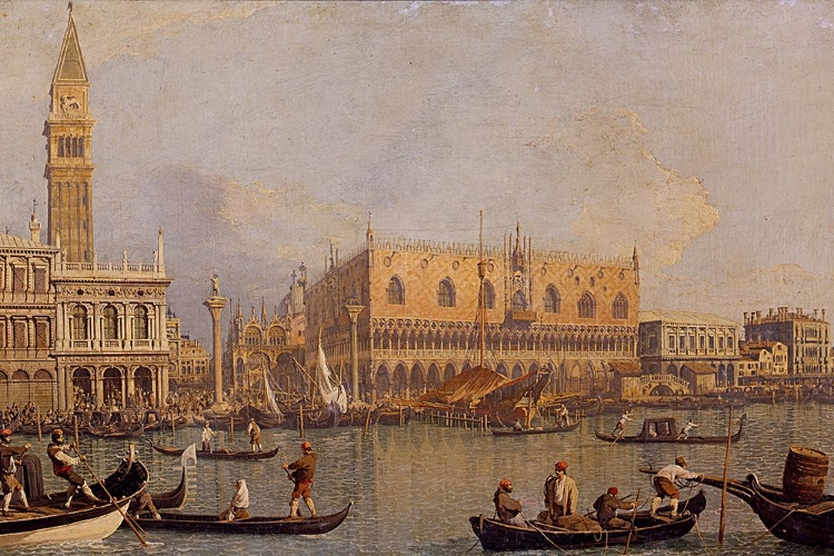 Picture of VIEW OF THE DUCAL PALACE IN VENICE