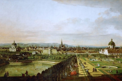 Picture of VIEW OF VIENNA FROM BELVEDERE