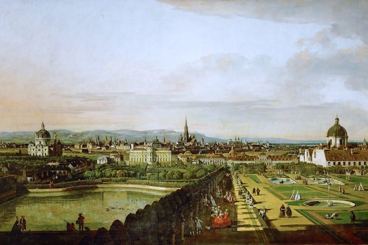 Picture of VIEW OF VIENNA FROM BELVEDERE