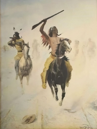 Picture of A HOT TRAIL WATERCOLOR