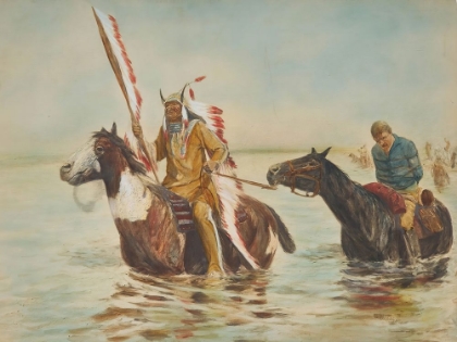 Picture of THE END WATERCOLOR