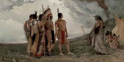 Picture of BEFORE THE BATTLE, 1886