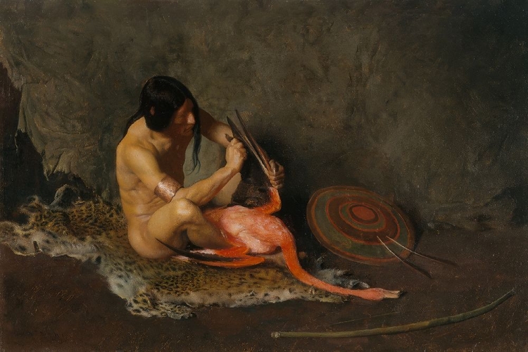 Picture of THE HEAD DRESS, 1890