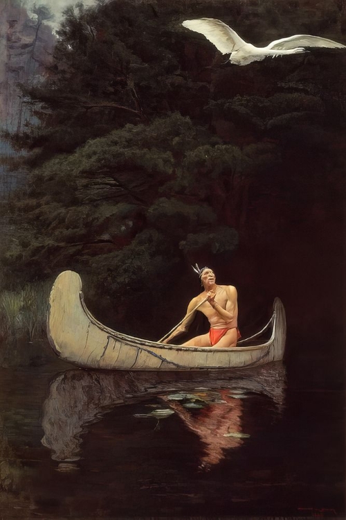 Picture of THE SILENCE BROKEN, 1886