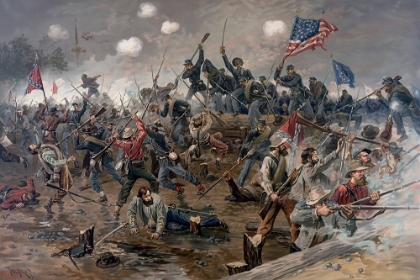 Picture of BATTLE OF SPOTTSYLVANIA 1887