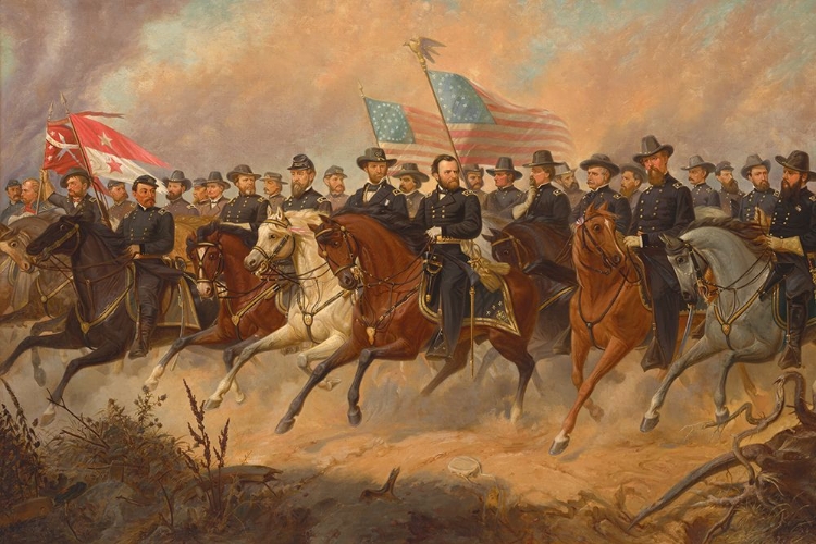Picture of GRANT AND HIS GENERALS