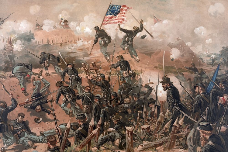 Picture of SIEGE OF VICKSBURG - ASSAULT ON FORT HILL
