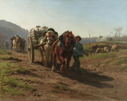 Picture of RETURN FROM THE FIELDS 1854
