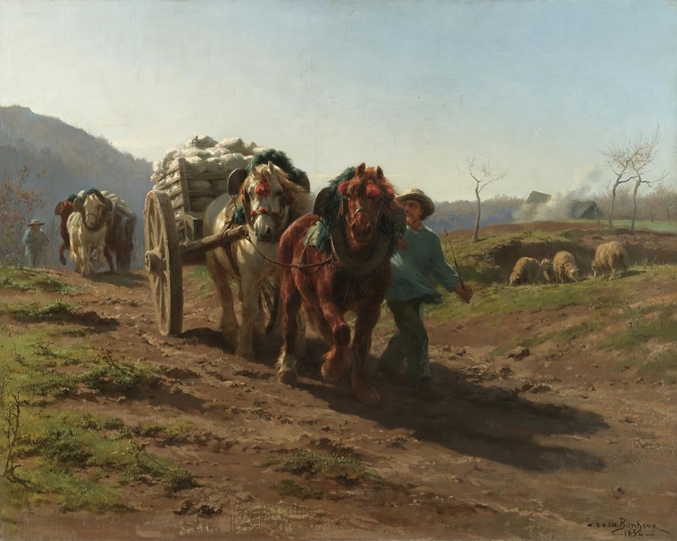 Picture of RETURN FROM THE FIELDS 1854