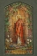 Picture of STAINED GLASS WINDOW SHOWING CHRIST