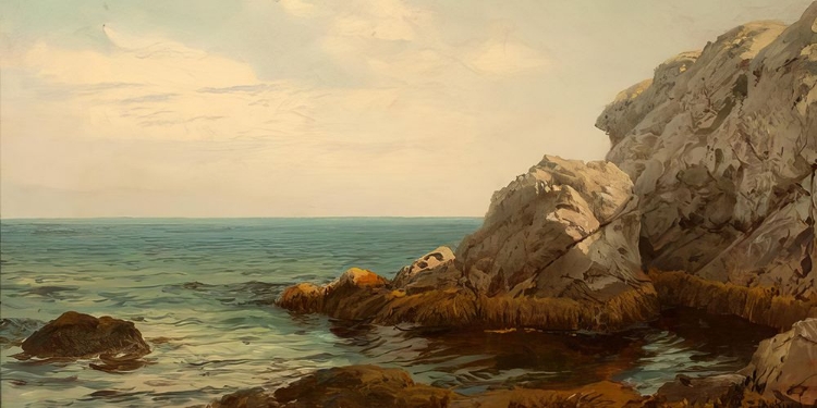 Picture of LOW TIDE NEWPORT RHODE ISLAND