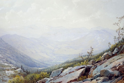 Picture of THE MOUNT WASHINGTON RANGE FROM MOUNT KEARSAGE 1872
