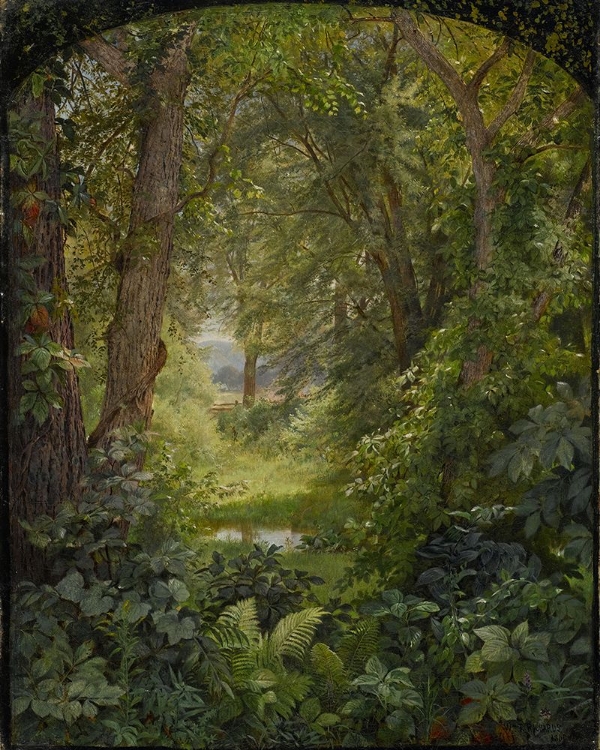 Picture of WOODLAND LANDSCAPE 1860