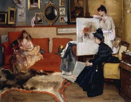 Picture of IN THE STUDIO 1888