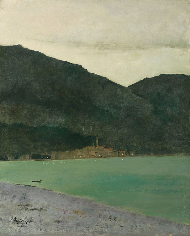 Picture of MENTON AT TWILIGHT 1894