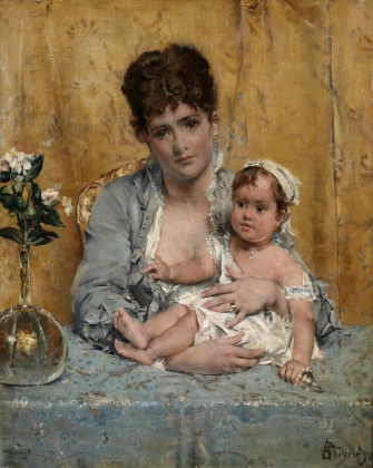 Picture of MOTHER AND CHILD 1875