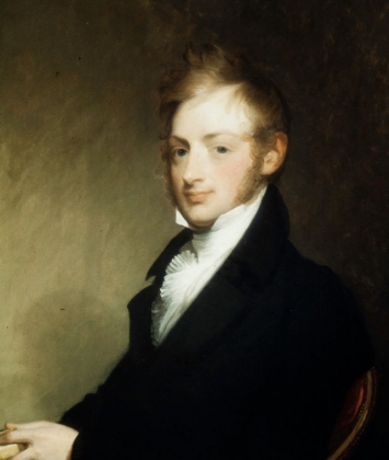 Picture of PORTRAIT OF ALEXANDER TOWNSEND 1809