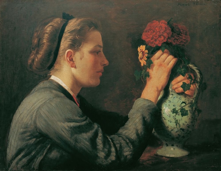 Picture of AGATHE THOMA, THE ARTISTS SISTER, 1868