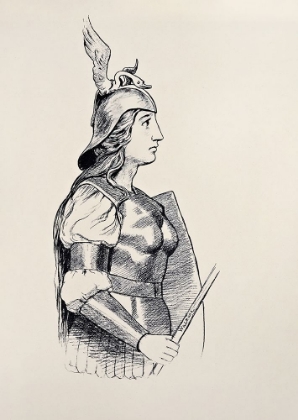Picture of BRUNNHILDE BUST PORTRAIT 1897
