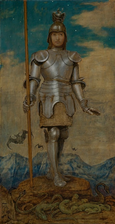 Picture of THE HOLY KNIGHT ST GEORGE 1909