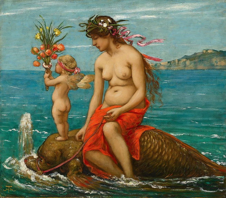 Picture of THROUGH THE FLOOD 1889