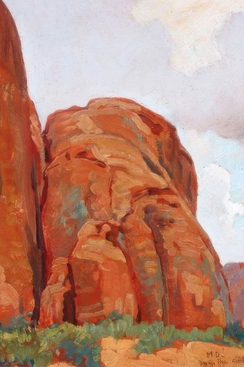 Picture of A NAVAJO RESERVATION, OFF MONUMENT VALLEY, ARIZONA, 1932