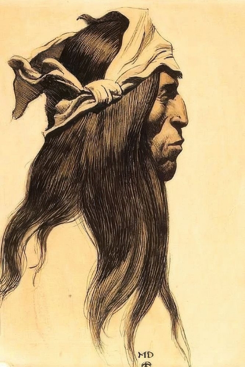 Picture of A PORTRAIT OF AN INDIAN CA 1926