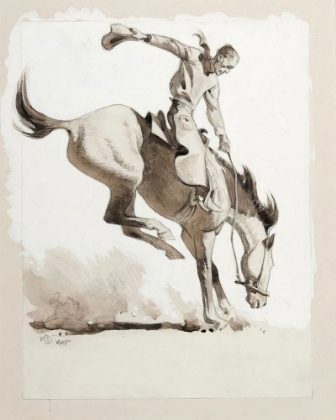 Picture of BRONCO BUSTING 1945