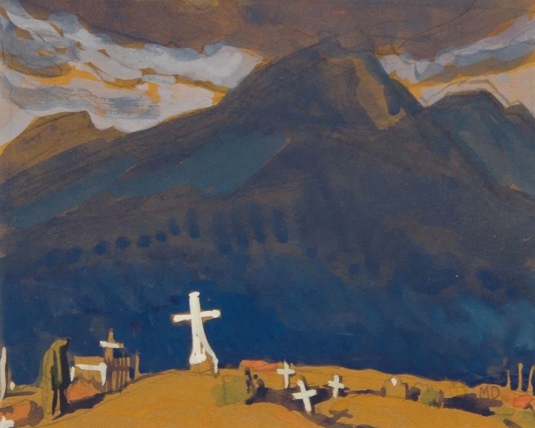 Picture of CAMPO SANTO CEMETERY STUDY CA 1931