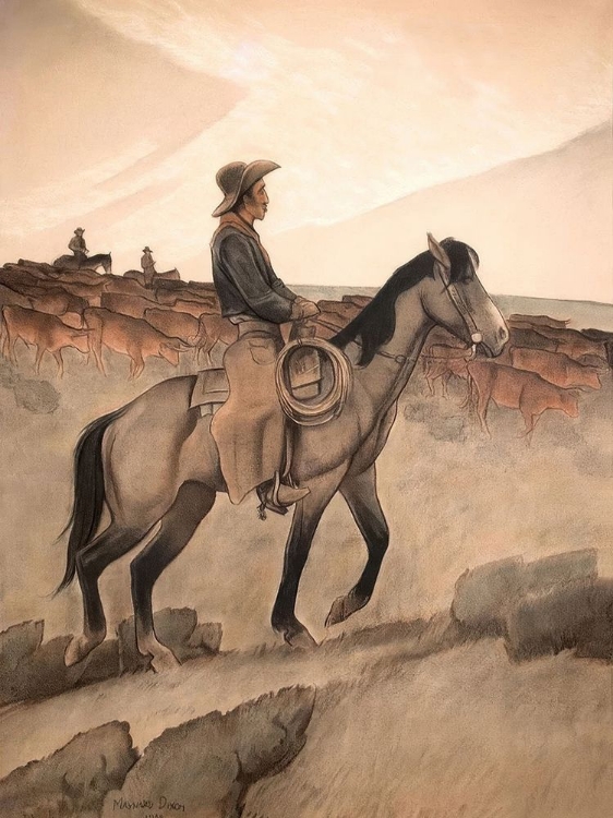 Picture of CATTLE DRIVE 1939