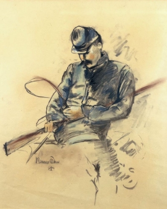 Picture of CAVALRY SOLDIER CA 1920