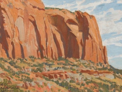 Picture of CLIFFS OF BETATAKIN, CANYON WALL 1922