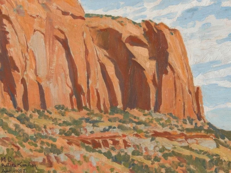 Picture of CLIFFS OF BETATAKIN, CANYON WALL 1922