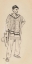Picture of COSTUME SKETCH, PEON CA 1860