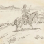 Picture of DRAWING FOR THE OREGON TRAIL 1941