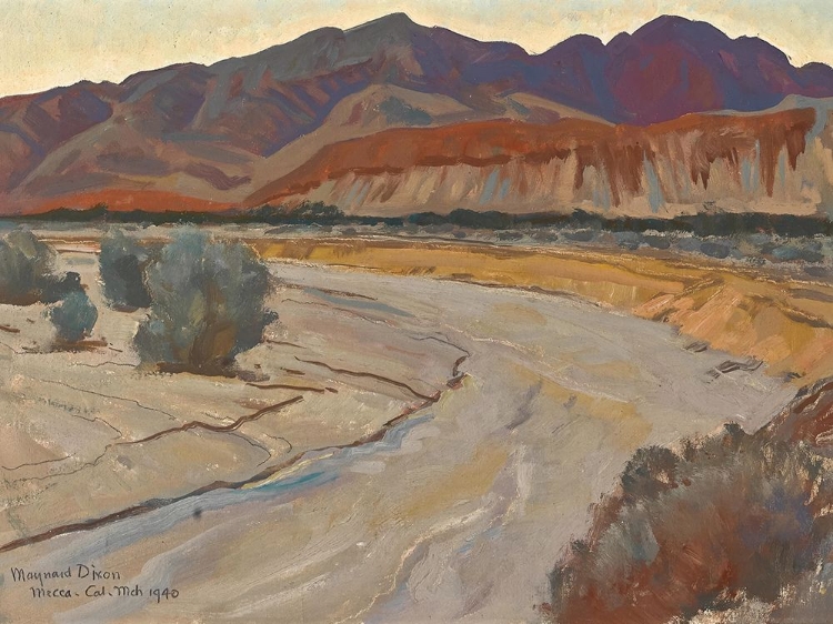 Picture of EVENING ON OROCOPIO, PAINTED CANYON 1940