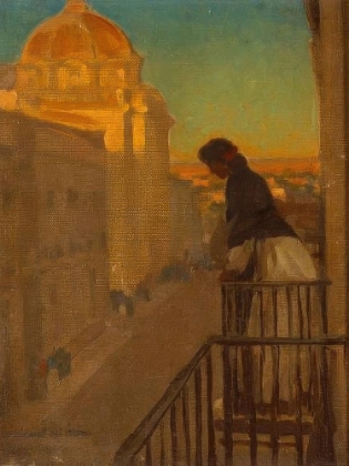 Picture of FROM A BALCONY IN GUADALAJARA 1905