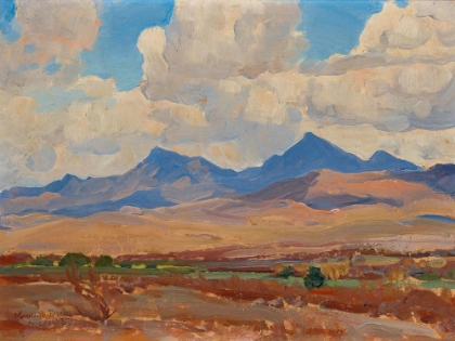 Picture of HILLS NEAR TUMACACORI MISSION, ARIZONA 1926