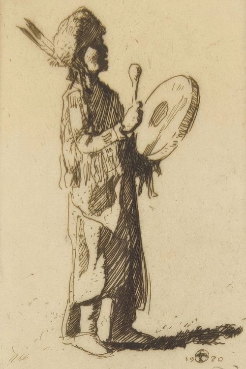 Picture of INDIAN DRUMMER 1920