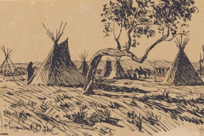Picture of INDIAN ENCAMPMENT