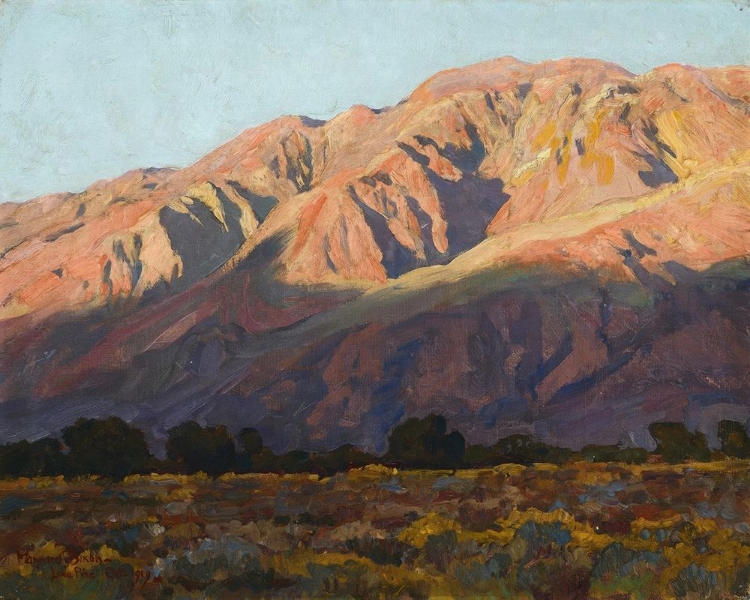 Picture of INYO RANGE AT SUNSET, LONE PINE 1919