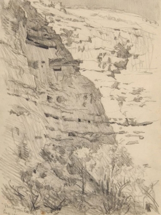 Picture of MONTEZUMAS CASTLE NEAR CAMP VERDE 1900