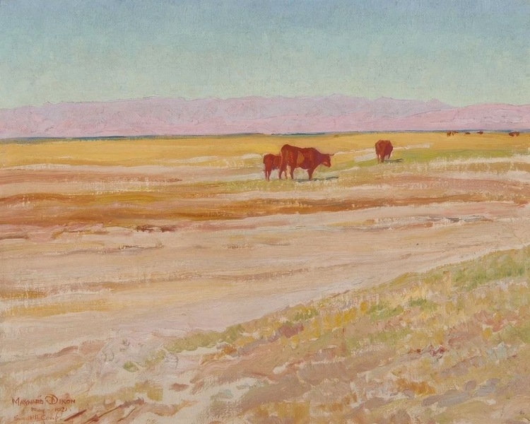 Picture of MORNING ON THE SAN JOAQUIN PLAINS 1921