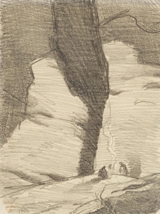 Picture of NAVAJOS IN A CANYON 1942