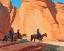 Picture of NAVAJOS IN A CANYON